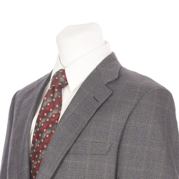 Brooks Brothers Madison Houndstooth Full Canvas Sport Coat - Picture 6 of 11